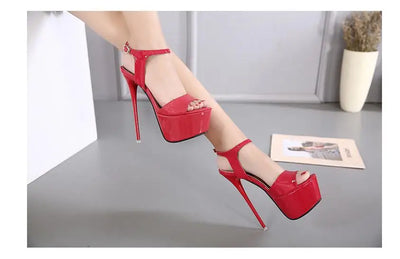 Summer Style Sexy 16cm Women Sandals High Heels