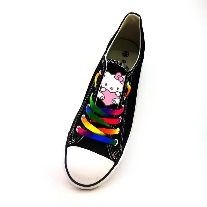 Hot selling Hello Kitty low top canvas shoes for women