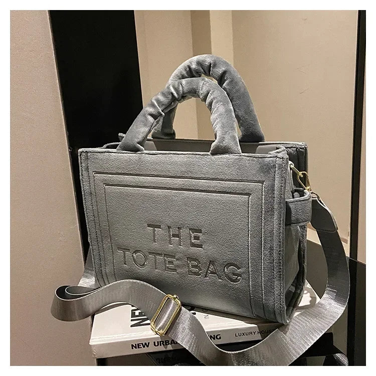 Female Square Tote Crossbody Bag