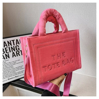 Female Square Tote Crossbody Bag