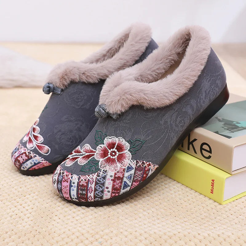 Winter Women's Fashion Non-Slip Flat Shoes