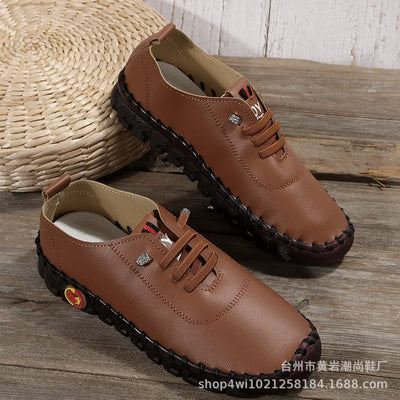 Autumn Fashion Pu Leather Casual Shoes