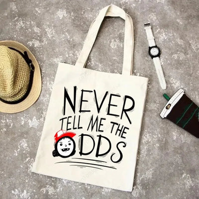 Stranger Thing Cartoon Canvas Women Tote Bags