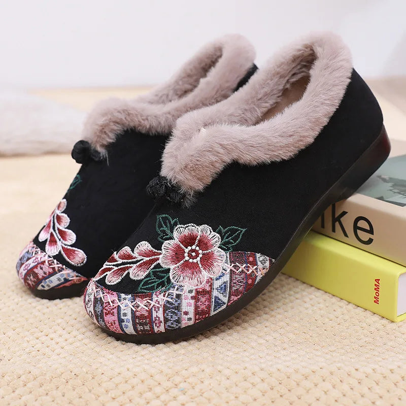 Winter Women's Fashion Non-Slip Flat Shoes